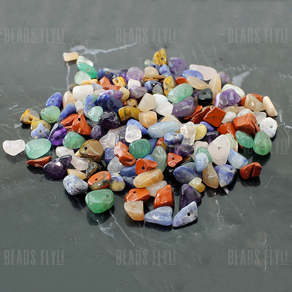 (MIX155) Mix pedras Semi Preciosas Naturais, "7 CHAKRAS" 15g (~40un)